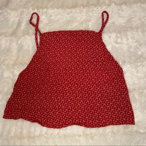 BRANDY MELVILLE John galt red tank tee